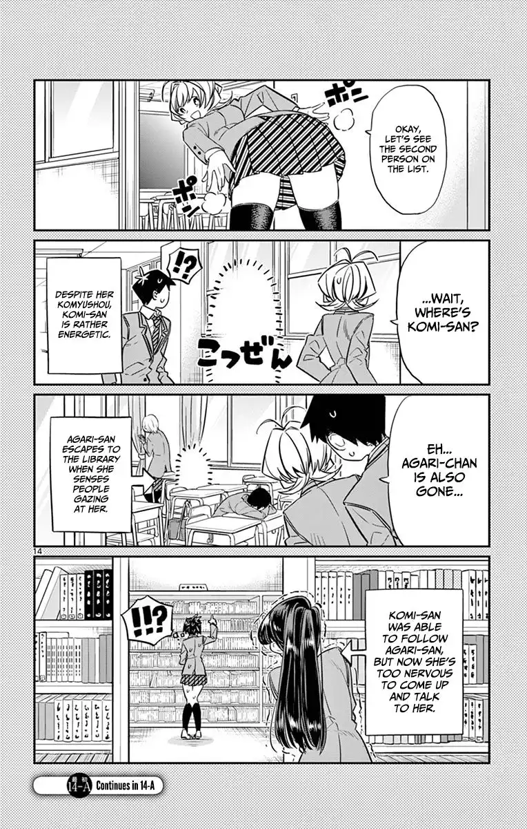 Komi-san wa Komyushou Desu Chapter 14 14